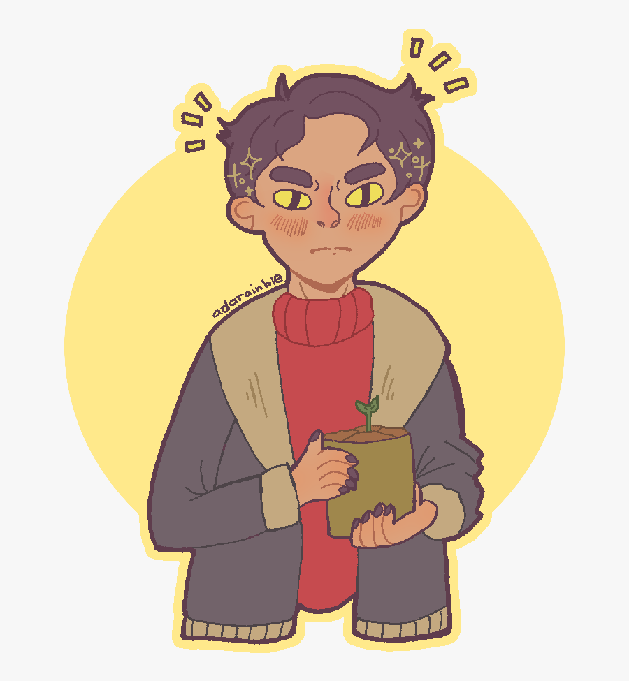 My Favorite Crowleys Are The Ones With Hair-horns
like, - Cartoon, Transparent Clipart