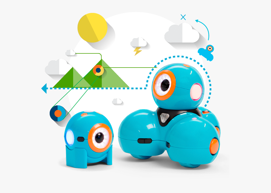 Robots Educativos Para Mentes Curiosas - Dash And Dot Png Transparent, Transparent Clipart