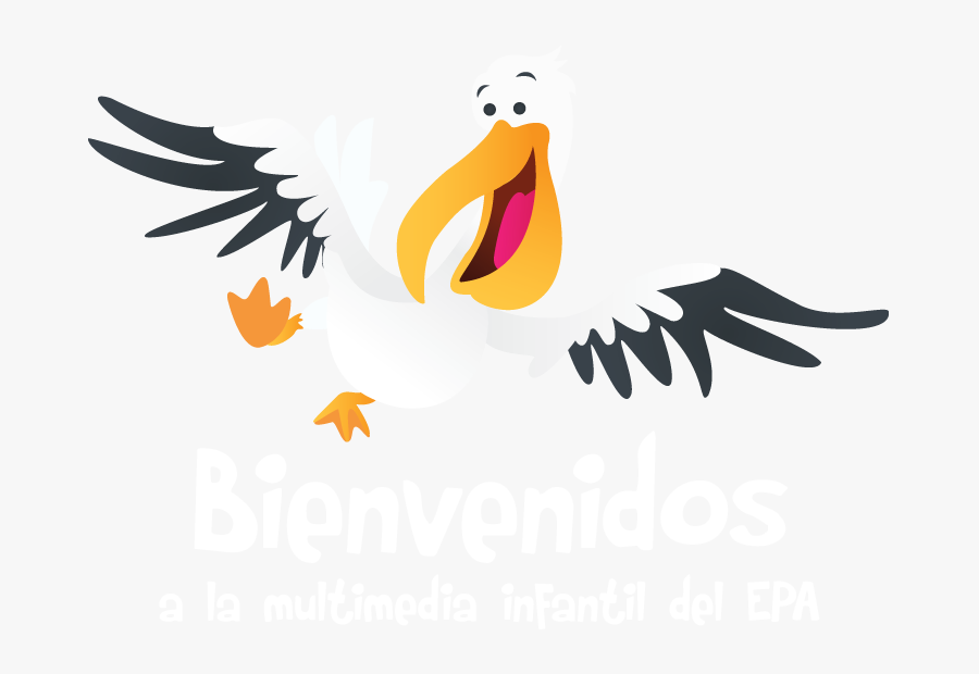 Flying Pelican Cartoon, Transparent Clipart