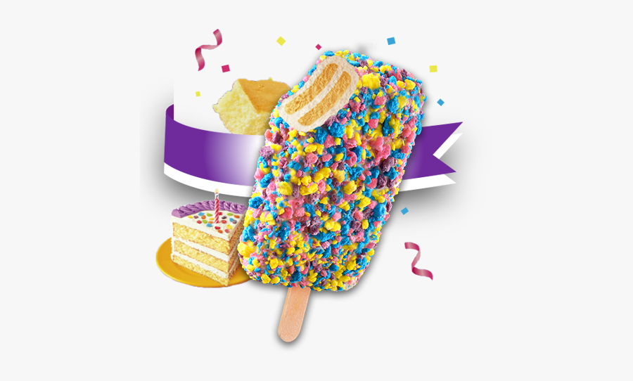 Birthday Cake Dessert Bar Birthday Cake Ice Cream Popsicle Free Transparent Clipart Clipartkey