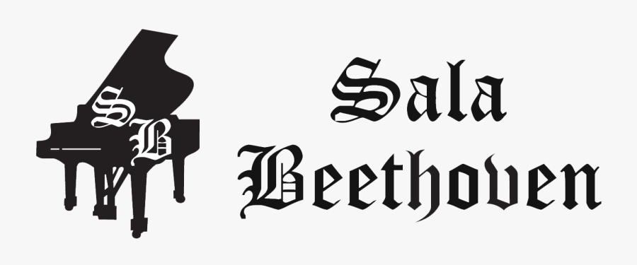 Logo Sala Beethoven - Calligraphy, Transparent Clipart