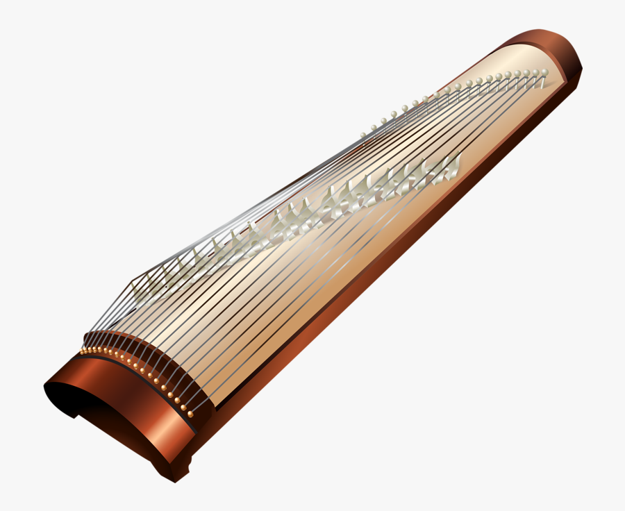Guzheng, Transparent Clipart