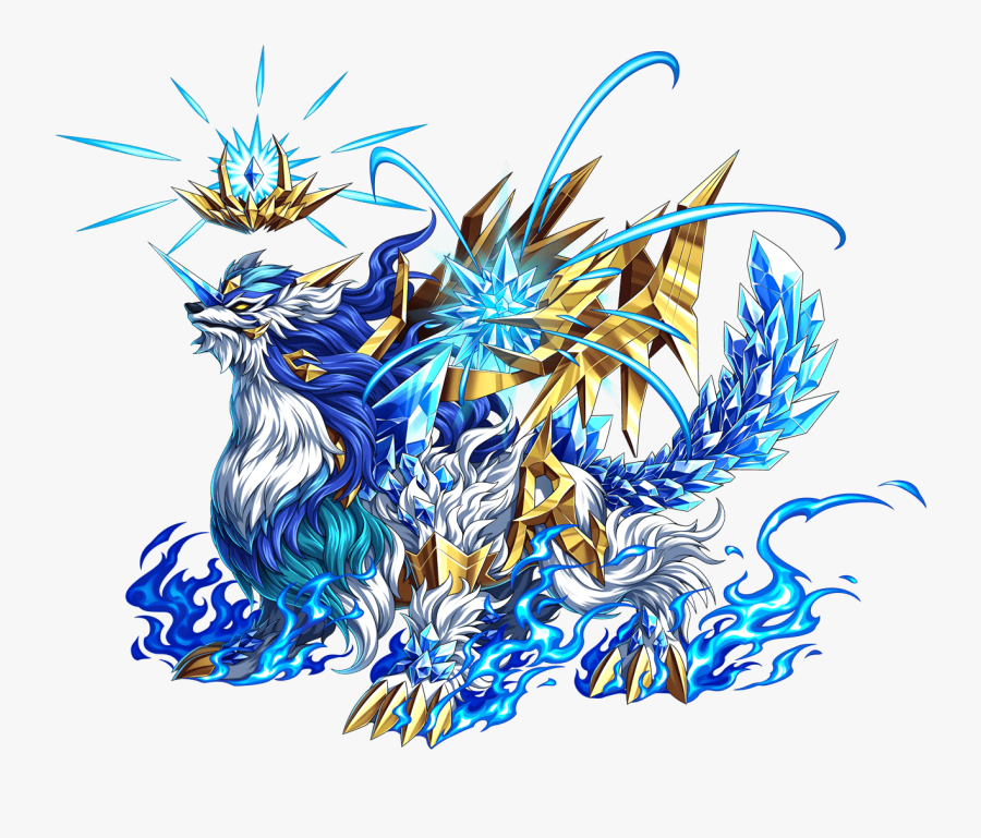 Divine Wolf Brave Frontier - Brave Frontier Lupo Divino, Transparent Clipart