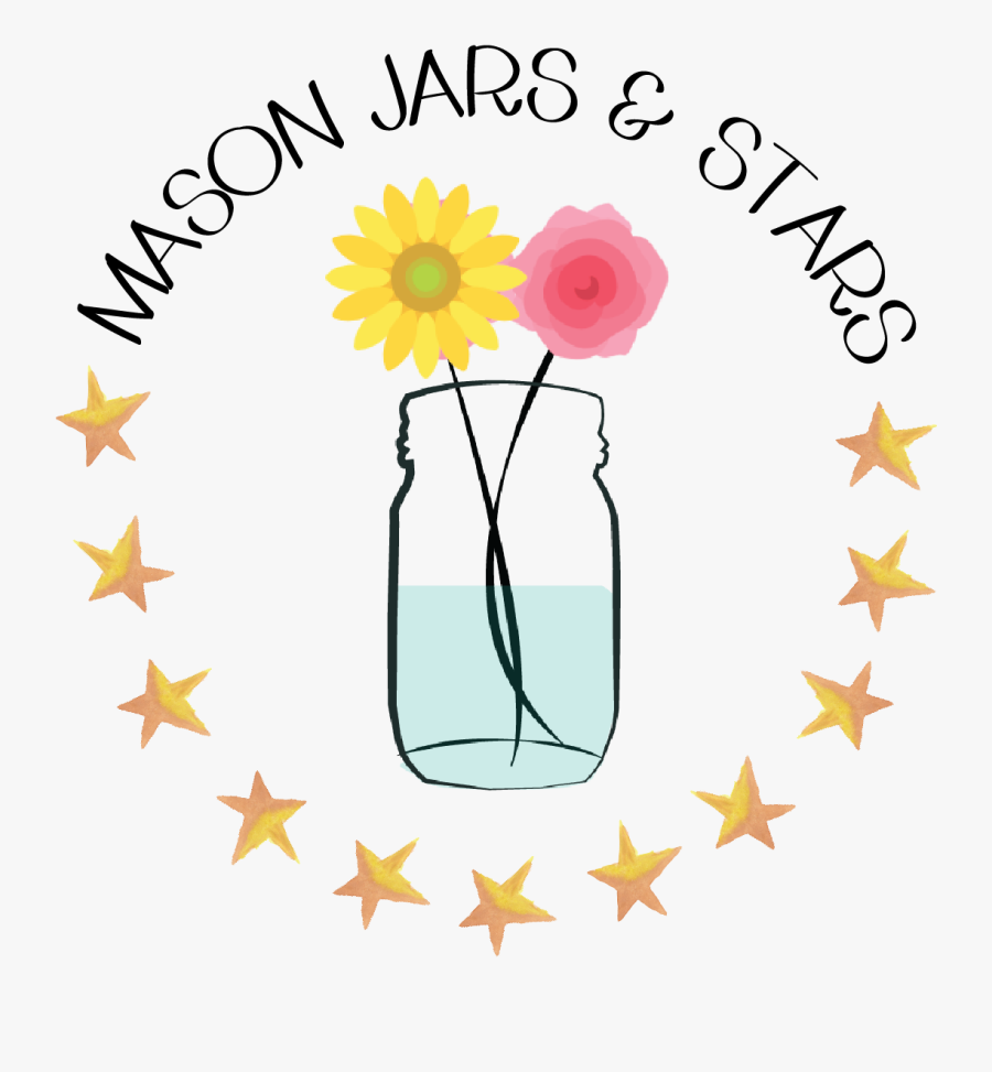 16 Stars In A Circle, Transparent Clipart