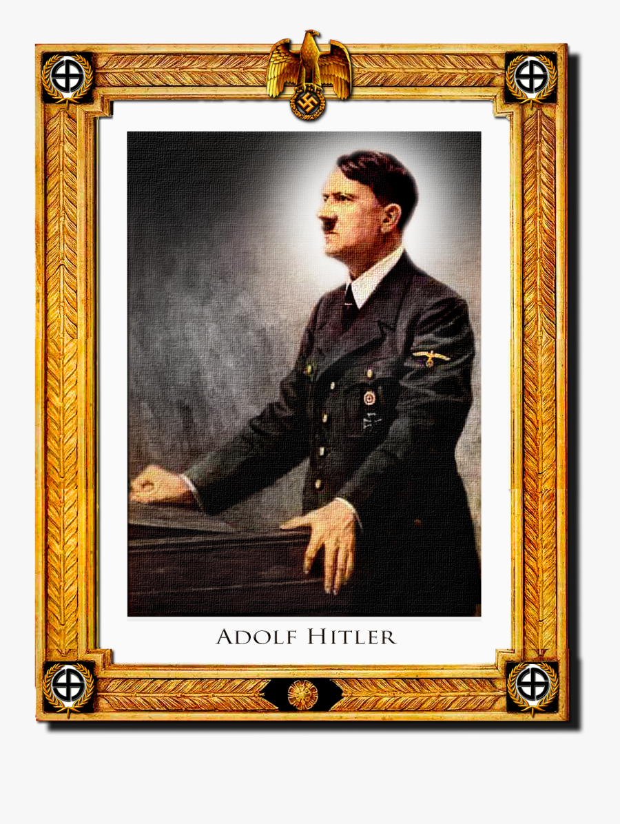 Adolf Hitler, 1940 (b/w, Transparent Clipart