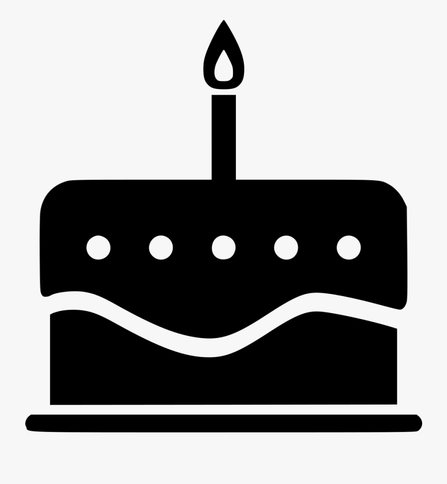 Cake Birthday Celebration Anniversary Party - Anniversary Png Icon, Transparent Clipart