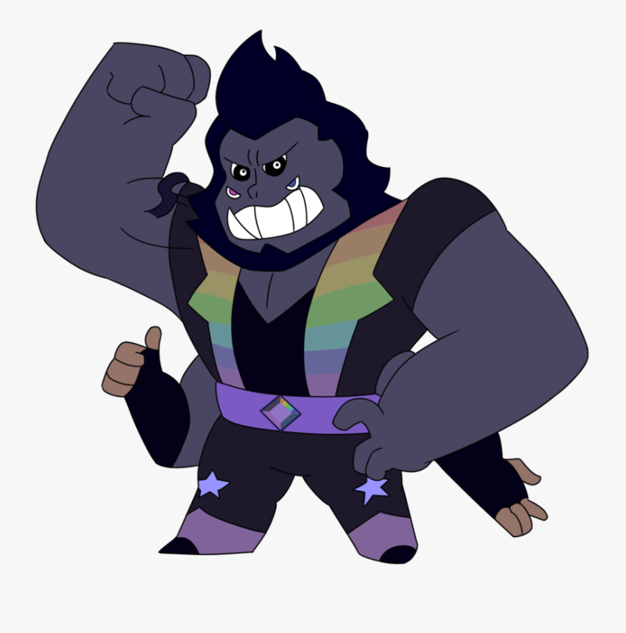 Oc Fusion Steven Universe - Steven Universe Rainbow Obsidian, Transparent Clipart