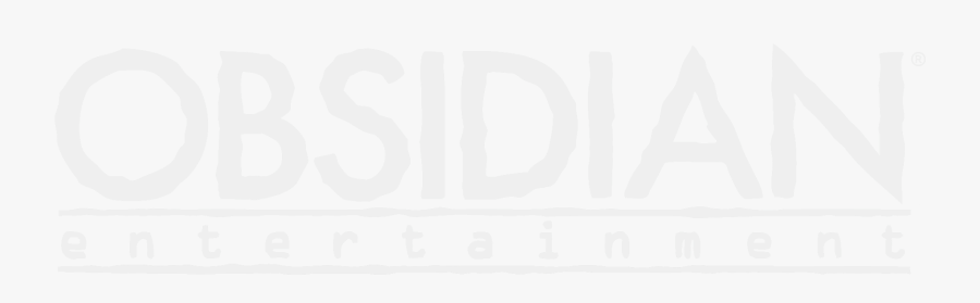 Clip Art Obsidian Font - Obsidian Entertainment, Transparent Clipart