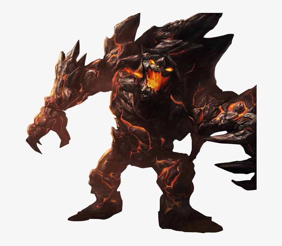 Obsidian Malphite Splashart Png Image, Transparent Clipart