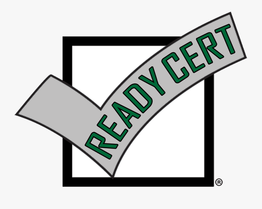 Ready Cert, Transparent Clipart