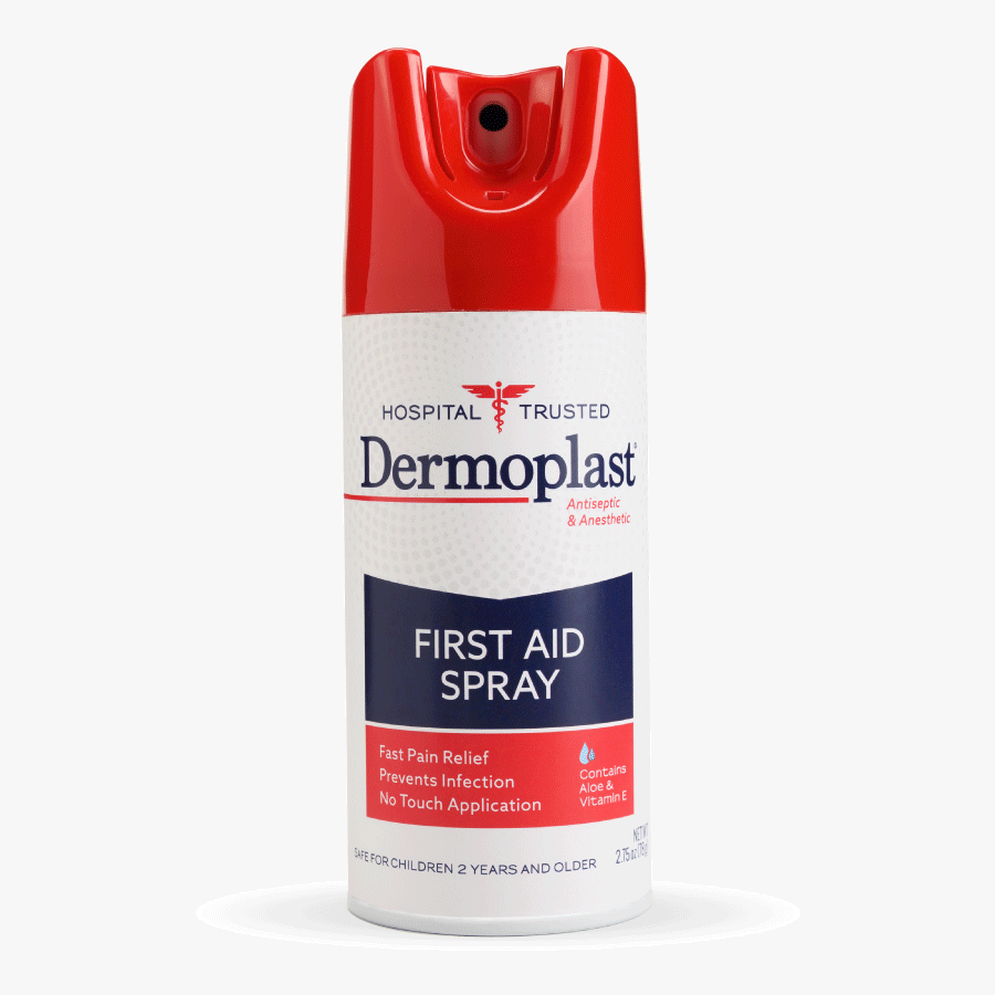 Dermoplast First Aid Spray - Dermoplast Spray, Transparent Clipart