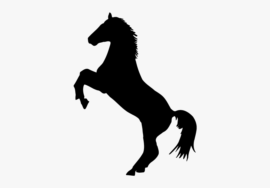 Horse Decal Sticker Rearing Stallion - Rearing Horse Png Clipart, Transparent Clipart
