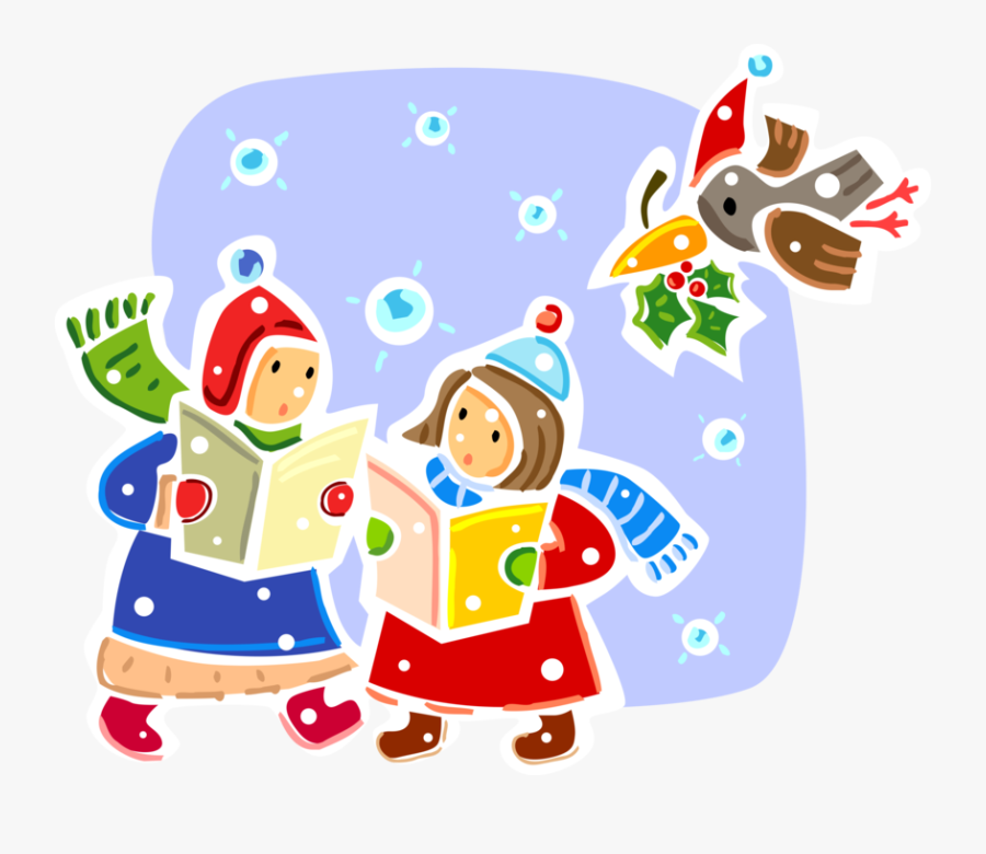 Vector Illustration Of Holiday Festive Season Christmas - Cartoon, Transparent Clipart