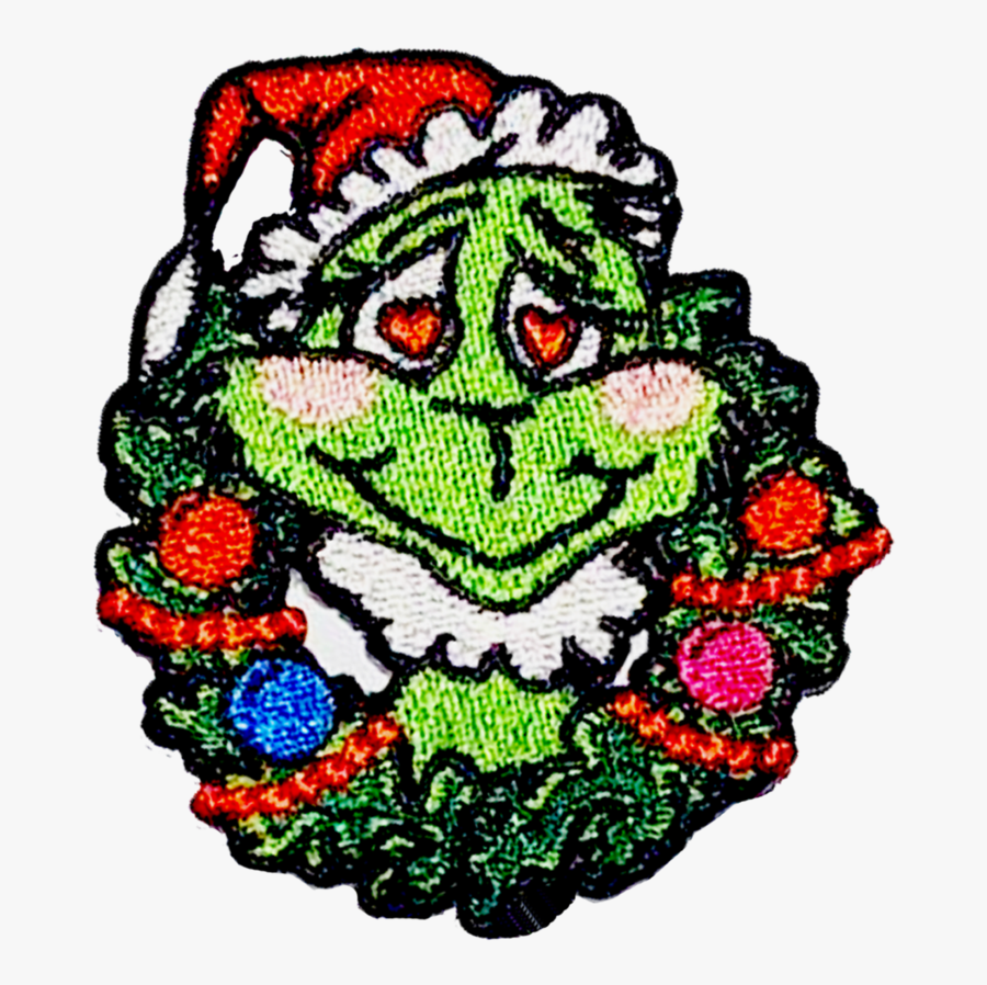 Grinch Heart Clip Art, Transparent Clipart