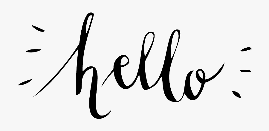 Hello Png, Transparent Clipart