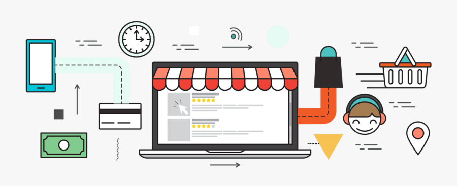 Digital Marketing Services - Mercado De Delivery Grafico, Transparent Clipart