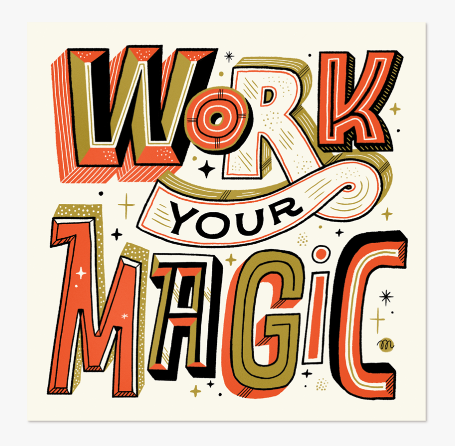 Wemake Letteringshow Mcdevitt Fullcolor-3 - Poster, Transparent Clipart