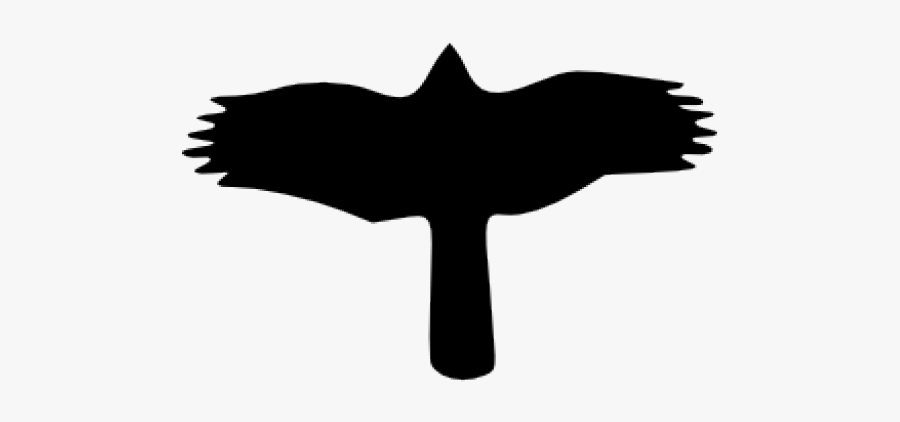 Hawk Silhouette, Transparent Clipart