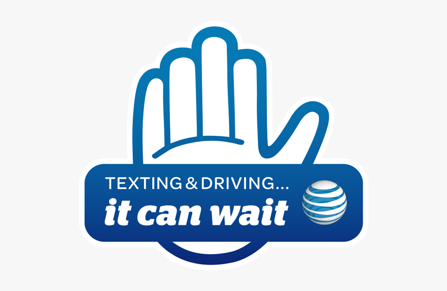 Att Itcanwait - At&t It Can Wait Logo, Transparent Clipart