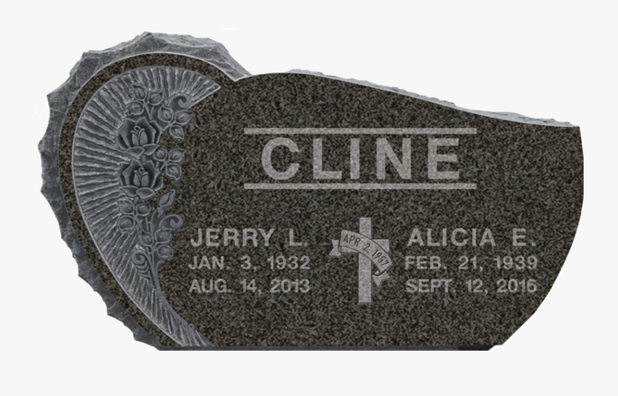 Des16002 Dark Cloud Blasted - Headstone, Transparent Clipart