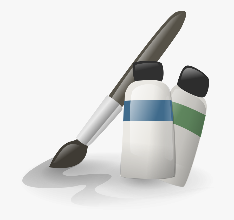 High Quality Paintbrush Cliparts For Free - Pędzel Grafika, Transparent Clipart