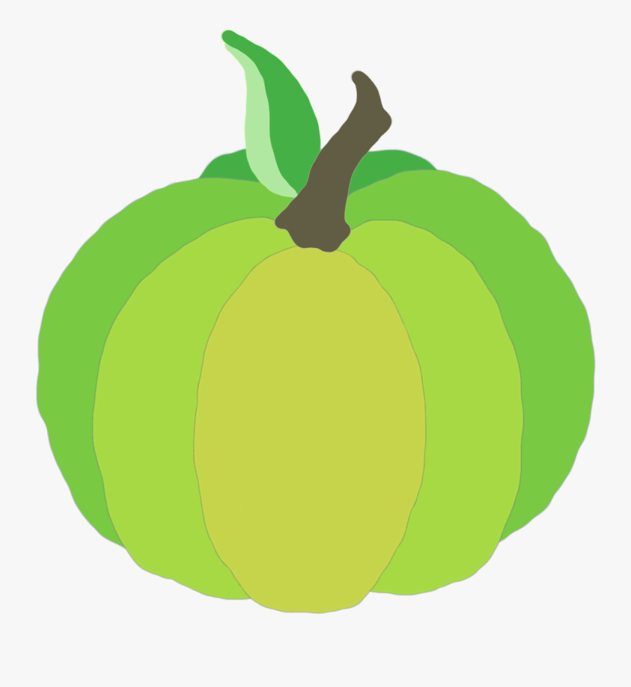 Free Halloween Autumn Fall Thanksgiving Clip Art - Green Pumpkin Clipart, Transparent Clipart