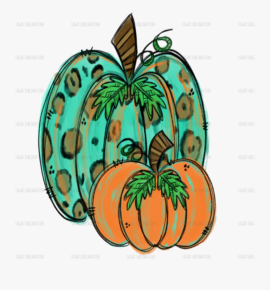 Fall Pumpkin Sublimation, Transparent Clipart
