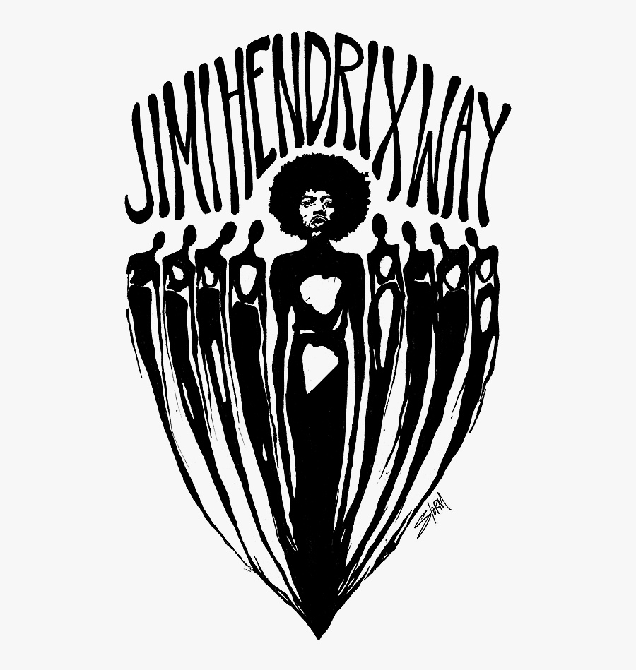 Jimi Hendrix Name, Transparent Clipart