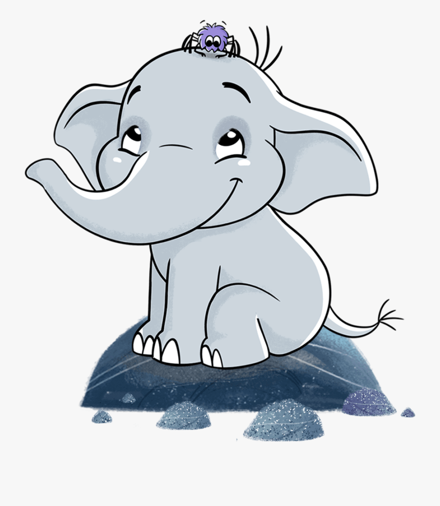 Elephant Cartoon Nick Jr, Transparent Clipart