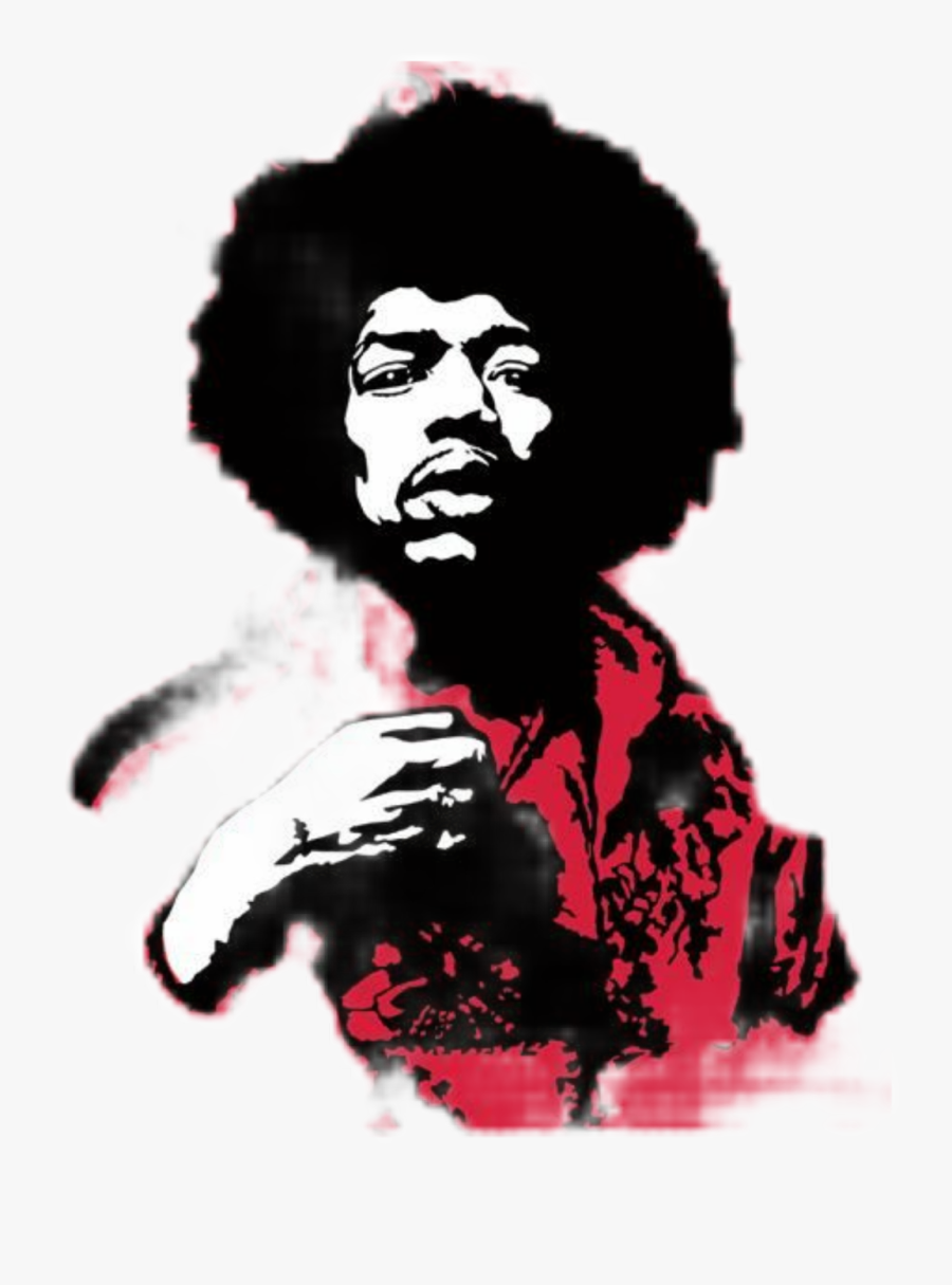 #jimi Hendrix - Poster Jimi Hendrix, Transparent Clipart