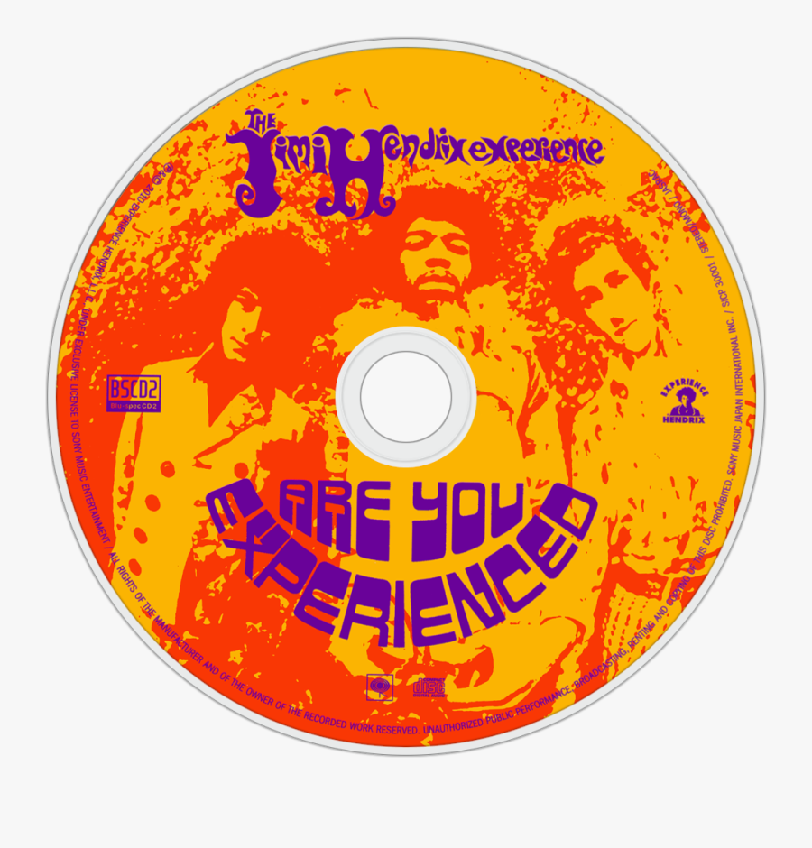 Jimi Hendrix Are You Experienced, Transparent Clipart