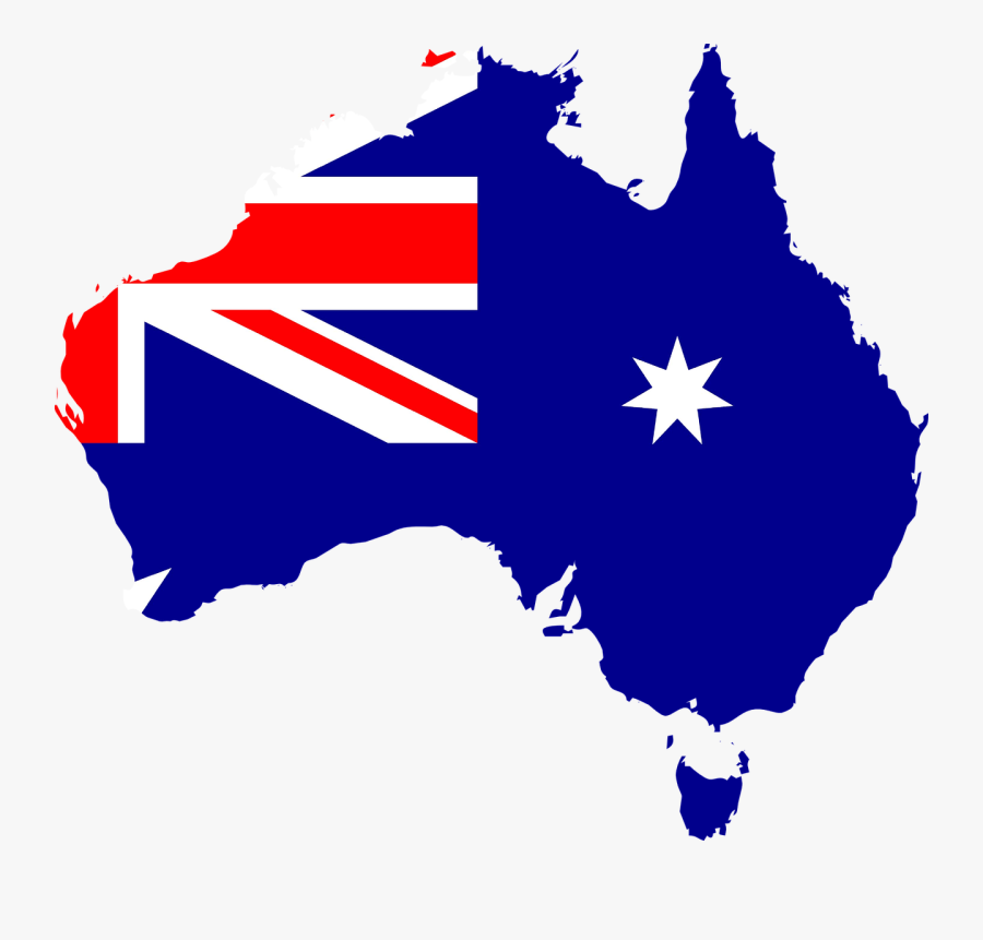 Australia Transparent Country - Purple Map Of Australia, Transparent Clipart