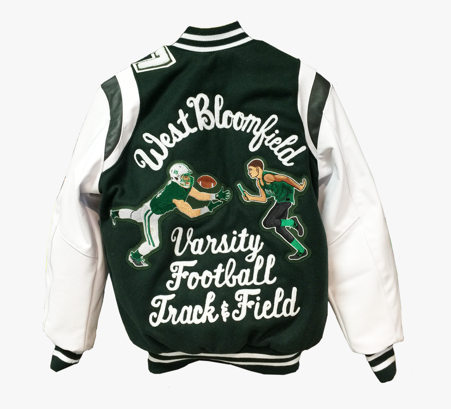Getcustomized Wb - West Bloomfield Varsity Jacket, Transparent Clipart