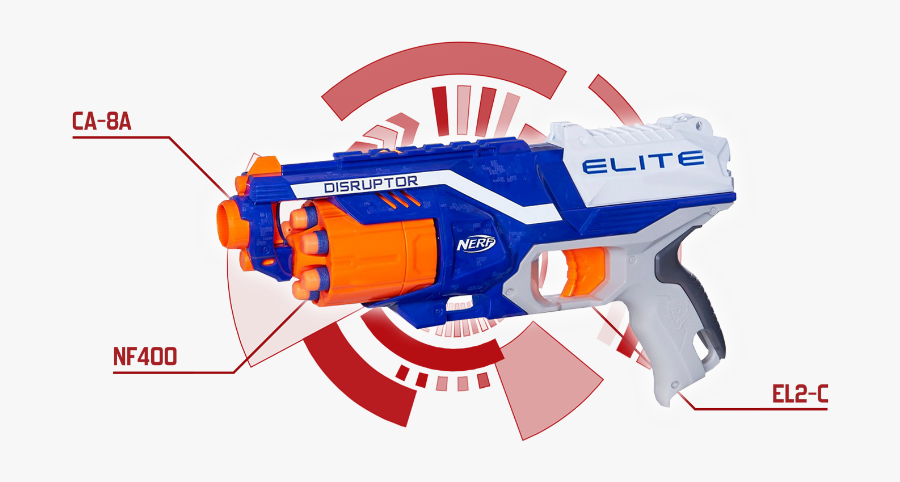 Nerf Blaster - Kit Nerf 2 Jogadores, Transparent Clipart