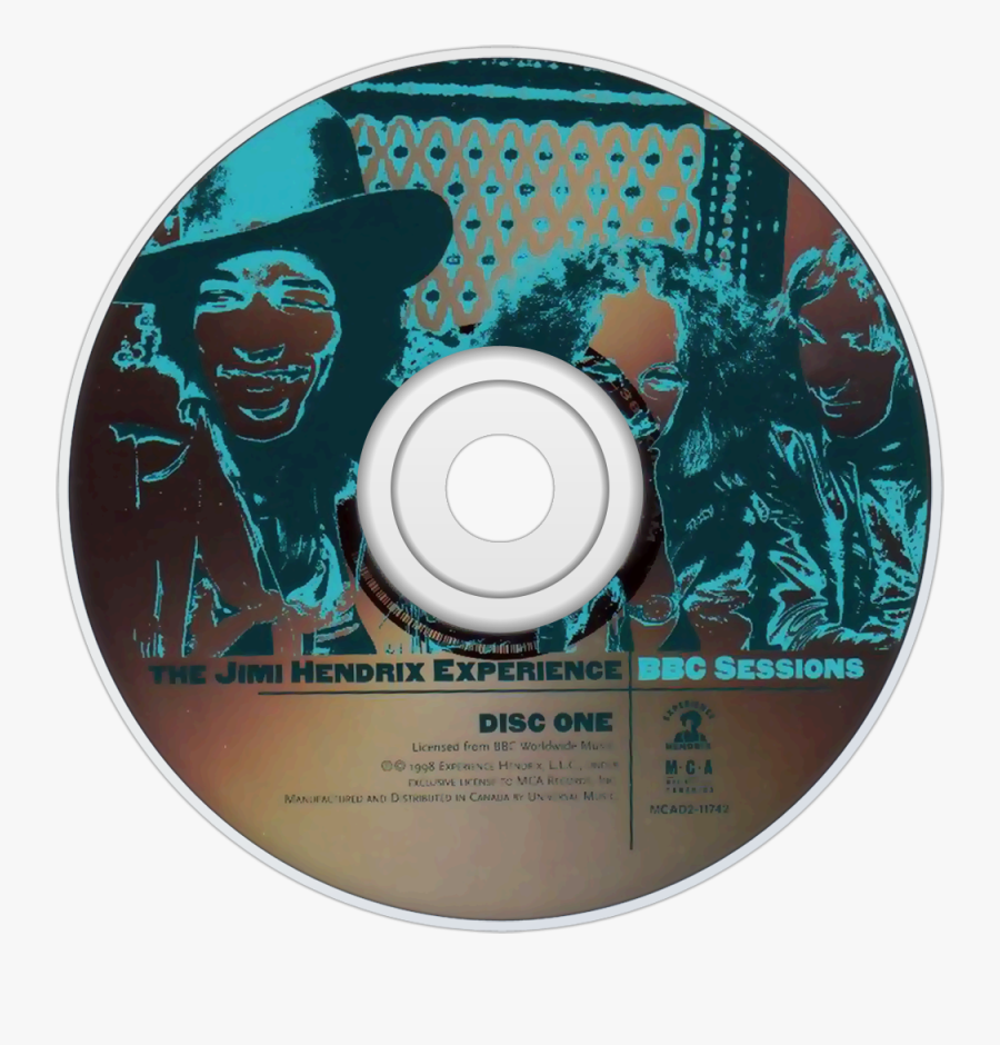 Cd Cover Jimi Hendrix Experience Bbc Sessions, Transparent Clipart