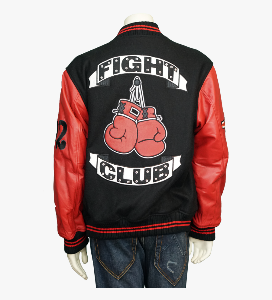 Transparent Fight Club Png - Leather Jacket, Transparent Clipart