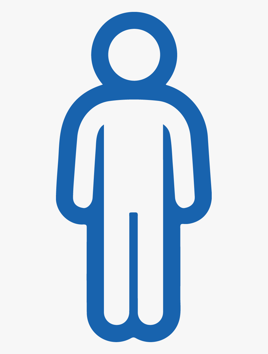 Blue Person Png, Transparent Clipart