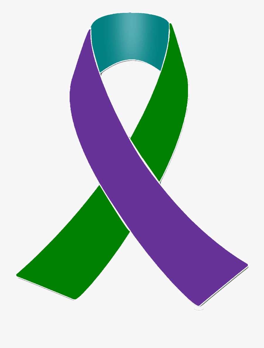 Clip Art Green Cancer Ribbon Meaning - Pink Breast Cancer Logo, Transparent Clipart