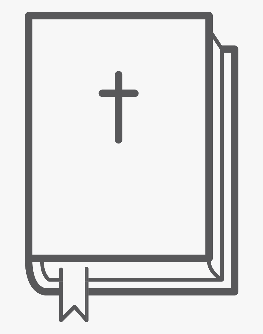 Use The Bible As Your Student Book - Cross, Transparent Clipart