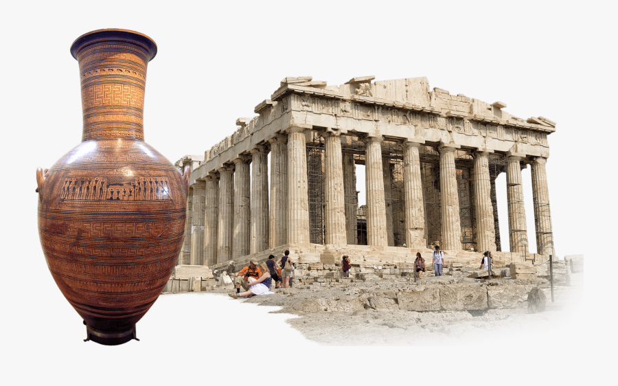 Clip Art Greek Architecture Art History - Parthenon, Transparent Clipart