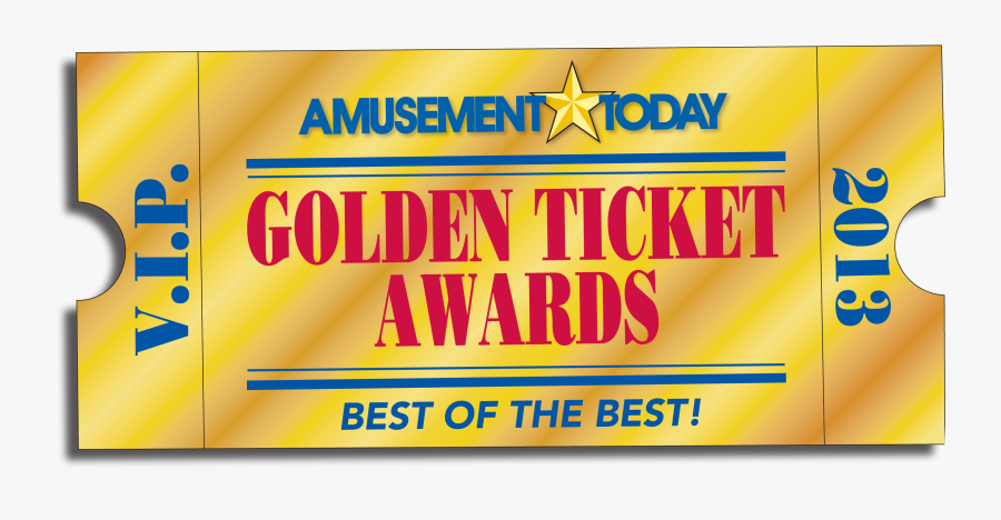 Transparent Ticket Png - Golden Ticket Awards, Transparent Clipart