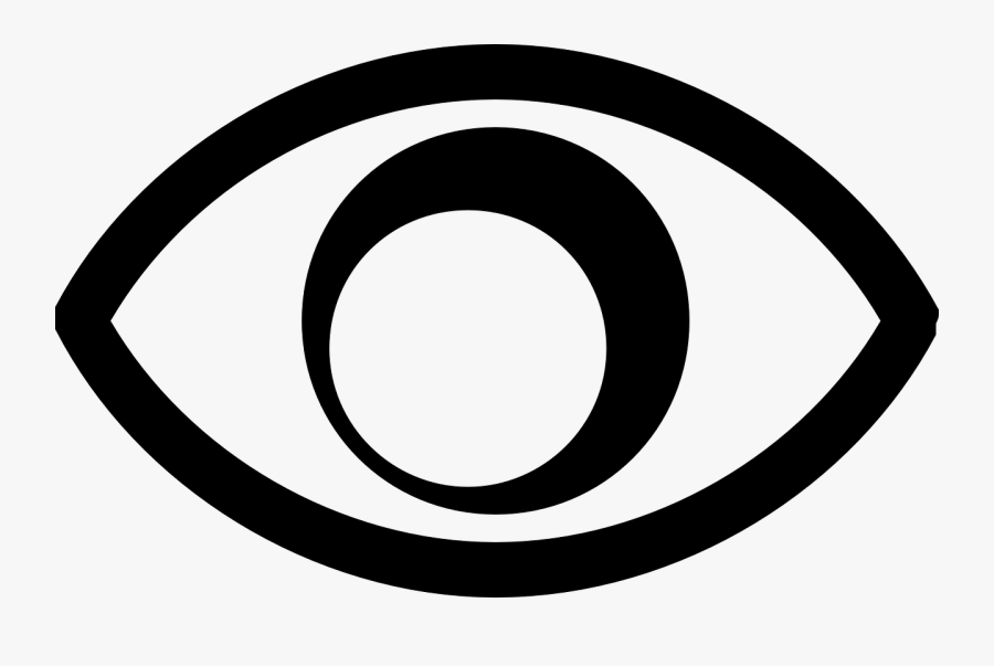 Eye Icon - Eye, Transparent Clipart