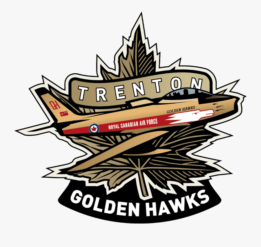 Trenton Golden Hawks Logo, Transparent Clipart