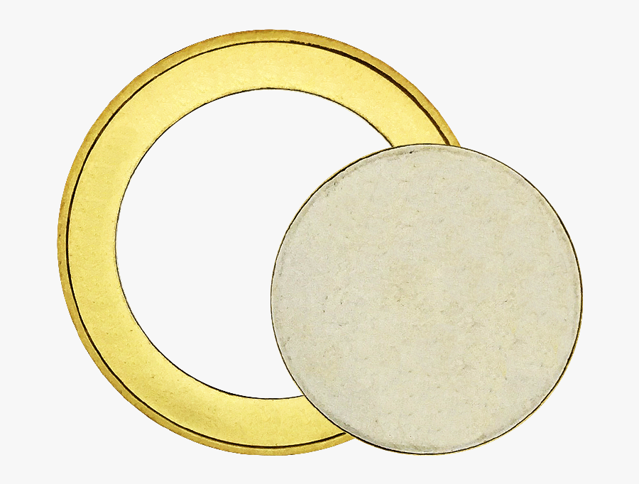 Transparent Blank Coin Png - Circle, Transparent Clipart