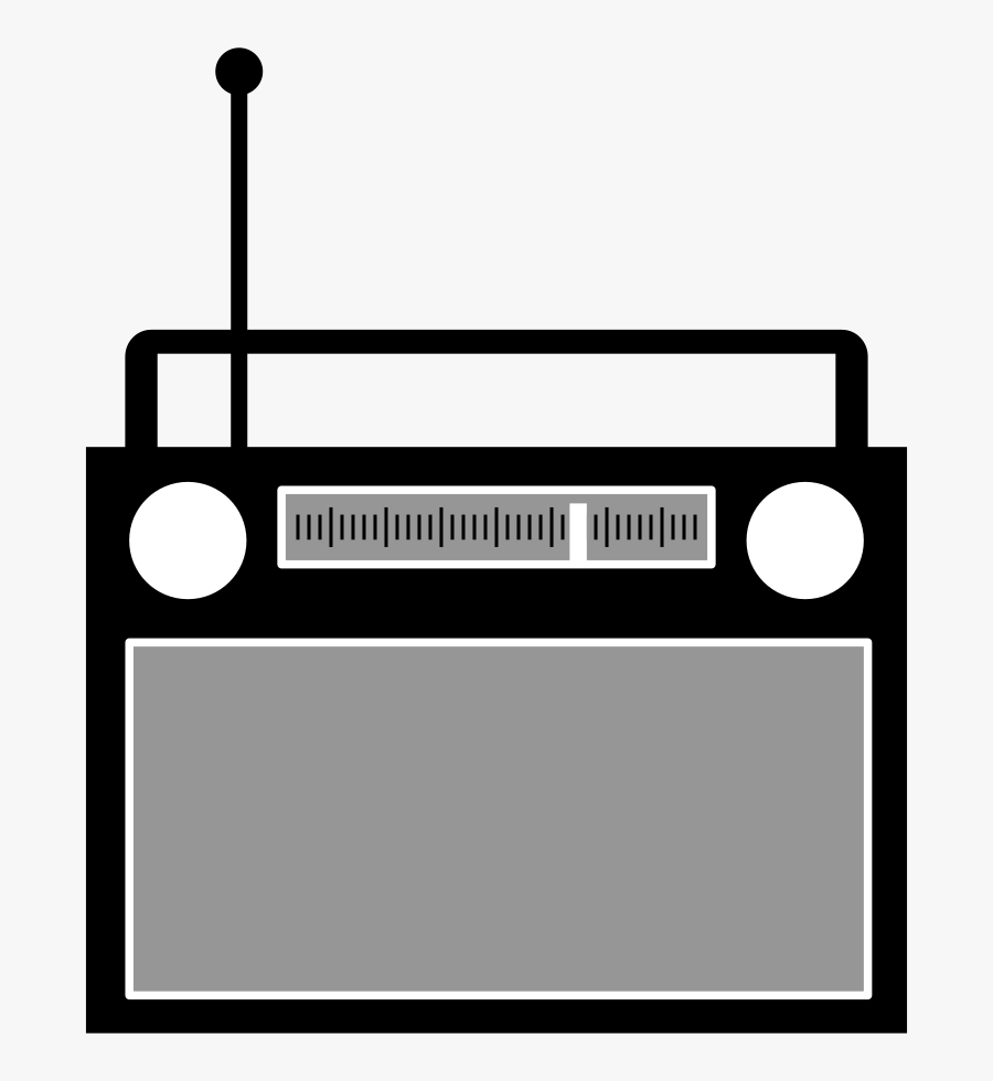 Simple Radio Png Clip Arts For Web - Radio Clip Art, Transparent Clipart
