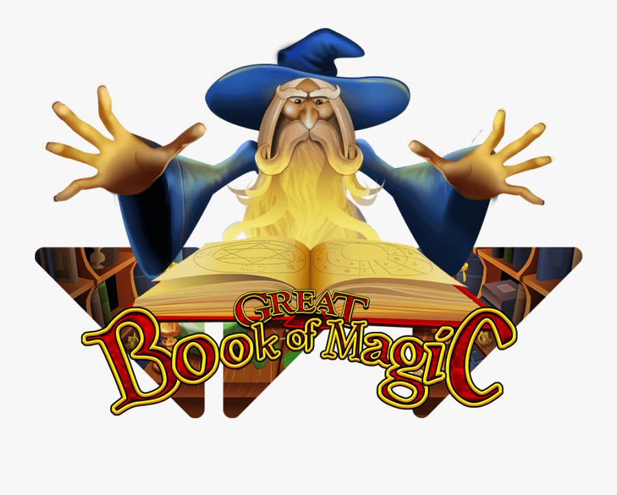 Great Book Of Magic - Great Book Of Magic Slot Png, Transparent Clipart