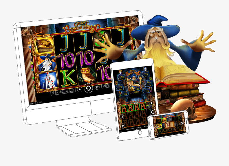 Great Book Of Magic - Illustration, Transparent Clipart