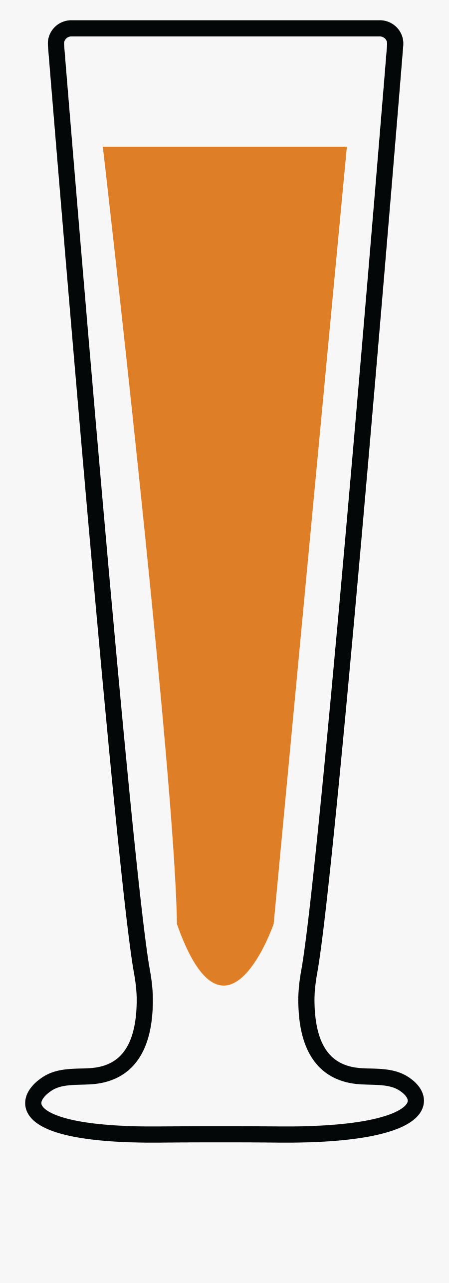 Pilsner Glass, Transparent Clipart