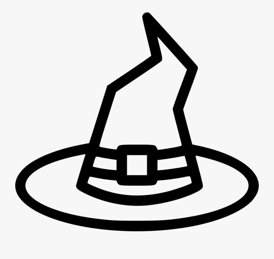 Wizard Hat To Color, Transparent Clipart