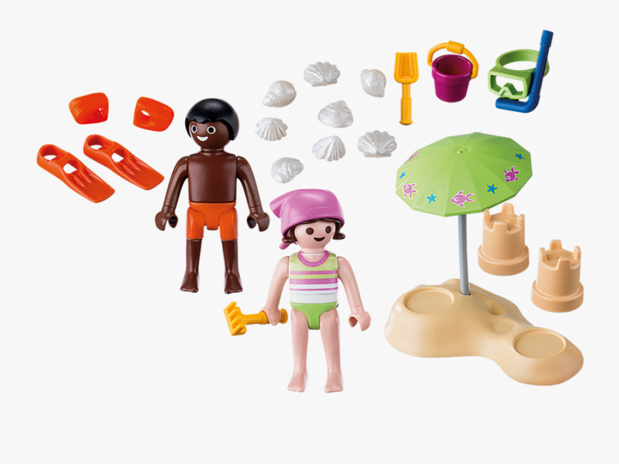 Playmobil Beach Kids, Transparent Clipart